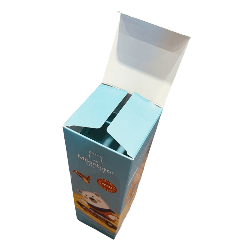 Anpassad design eterisk olja flaska papper Kosmetisk förpackningslåda Glaskopp papperslådor