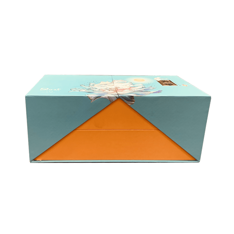 Anpassad kartong Ljusförpackning lådor Mooncake Pastry Box Parfym Present Set Box