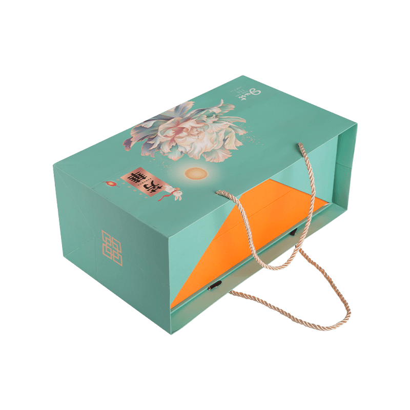 Anpassad kartong Ljusförpackning lådor Mooncake Pastry Box Parfym Present Set Box