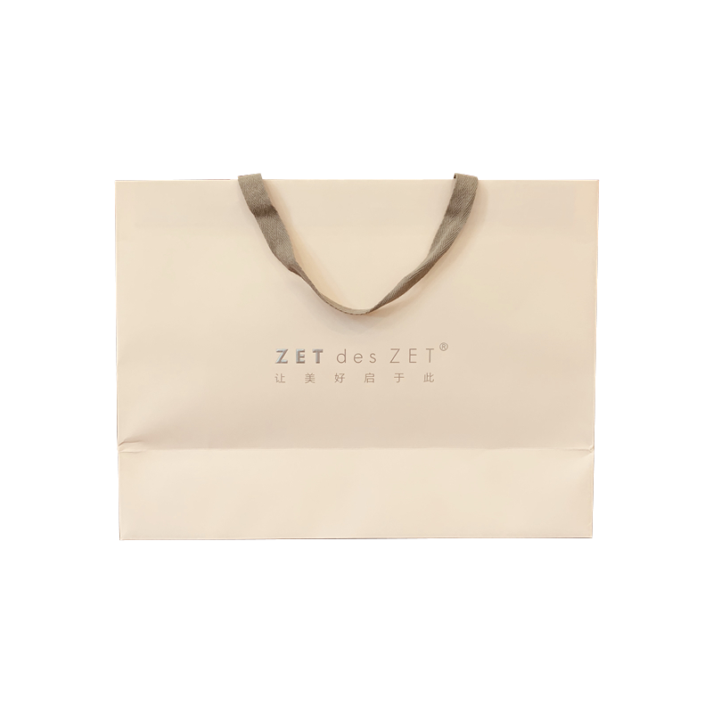 Grossist anpassade tryckta din egen logotyp förpackning present shopping papperspåse med handtag