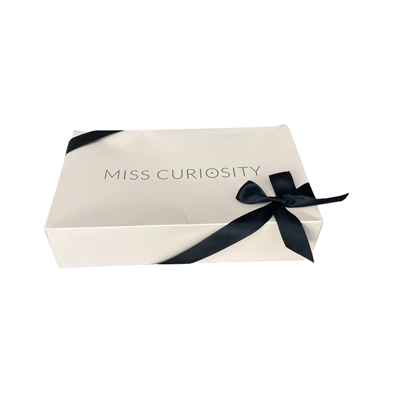 Lyxig anpassad logotyp Recycle Folding Paper Box Presentbox Förpackning Underkläder Presentbox Designs