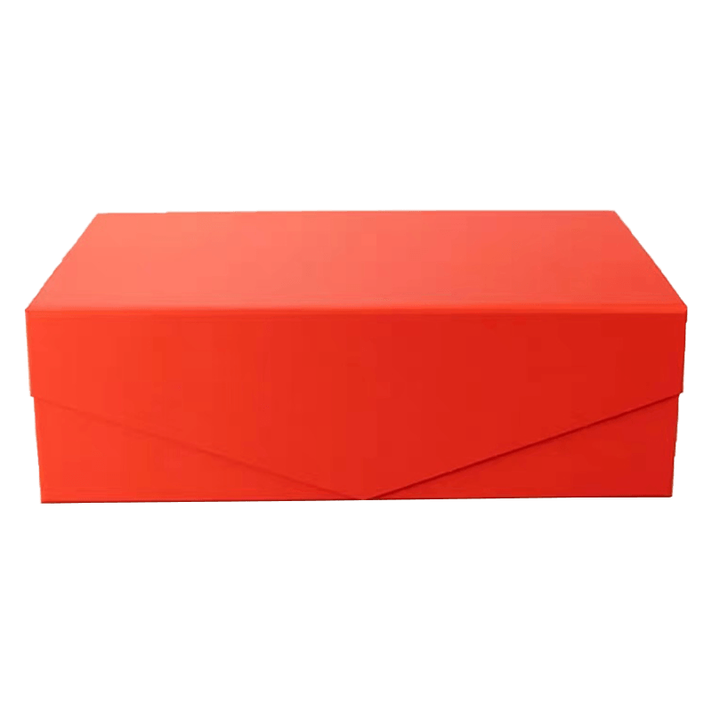 Lyx svarta fraktkartonger Presentförpackning Redo att skicka kläder Plattvikt kartong presentförpackning för skor